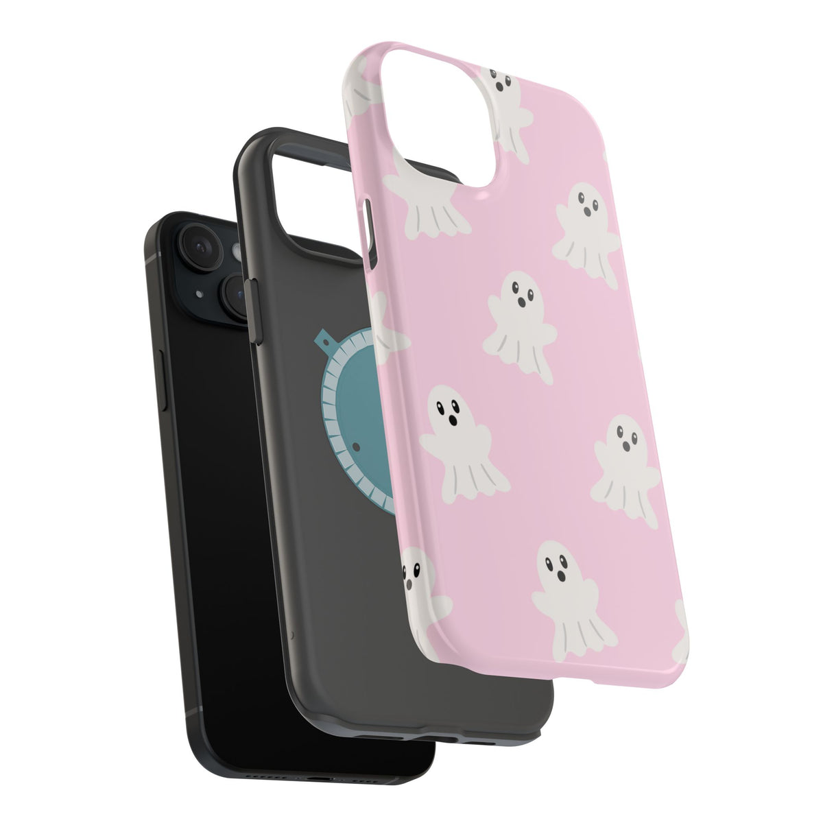 Pink Ghost MAGSAFE Phone Case