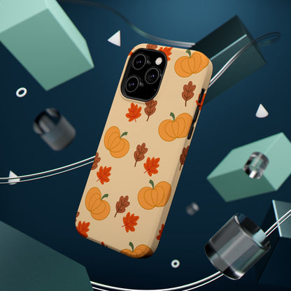 Pumpkin and Leaves MAGSAFE Phone Case