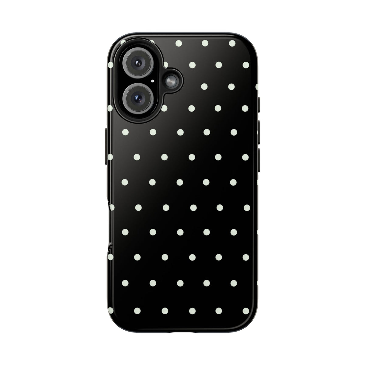 Black Polka Dot Phone Case