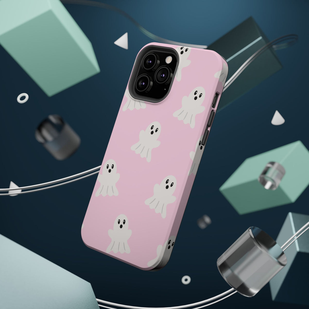 Pink Ghost MAGSAFE Phone Case