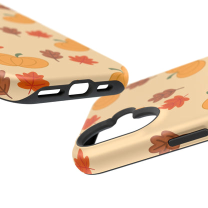 Pumpkin and Leaves MAGSAFE Phone Case
