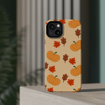 Pumpkin and Leaves MAGSAFE Phone Case