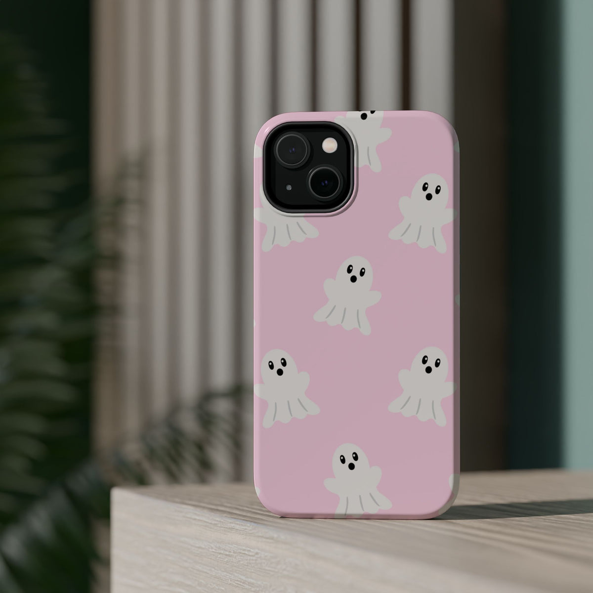 Pink Ghost MAGSAFE Phone Case