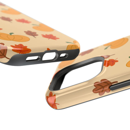 Pumpkin and Leaves MAGSAFE Phone Case