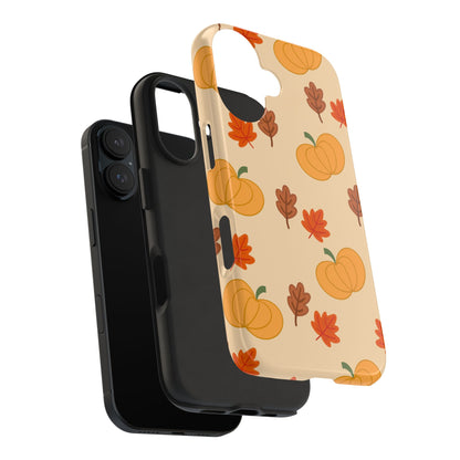 Pumpkin & Leaves Phone Case